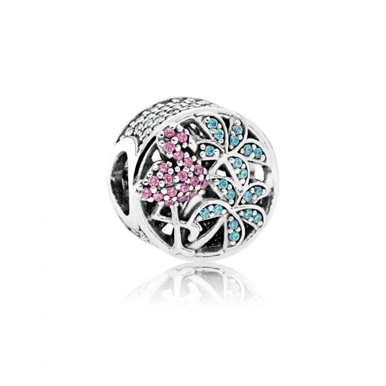 PANDORA Tropical Flamingo Bedel - 792117CZs PANDORA Tropical Flamingo Bedel - 792117CZs