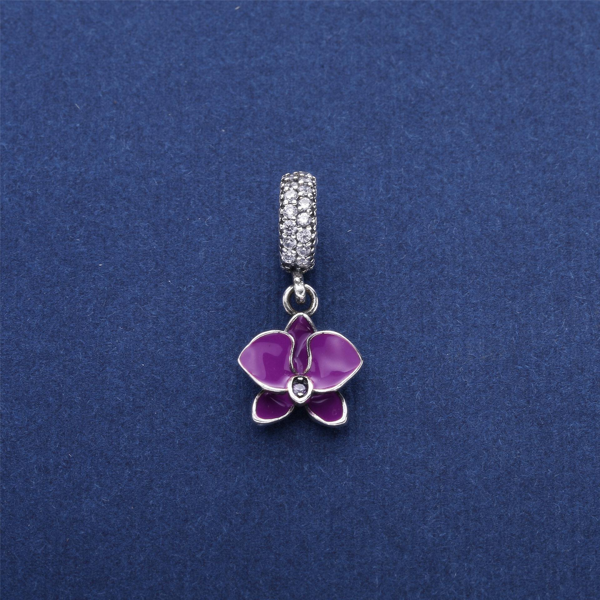 PANDORA Witte Orchidee Hanger 791554EN12