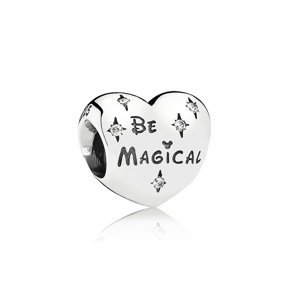Pandora Zilveren Disney, Be Magical Bedel 791439CZ Pandora Zilveren Disney, Be Magical Bedel 791439CZ