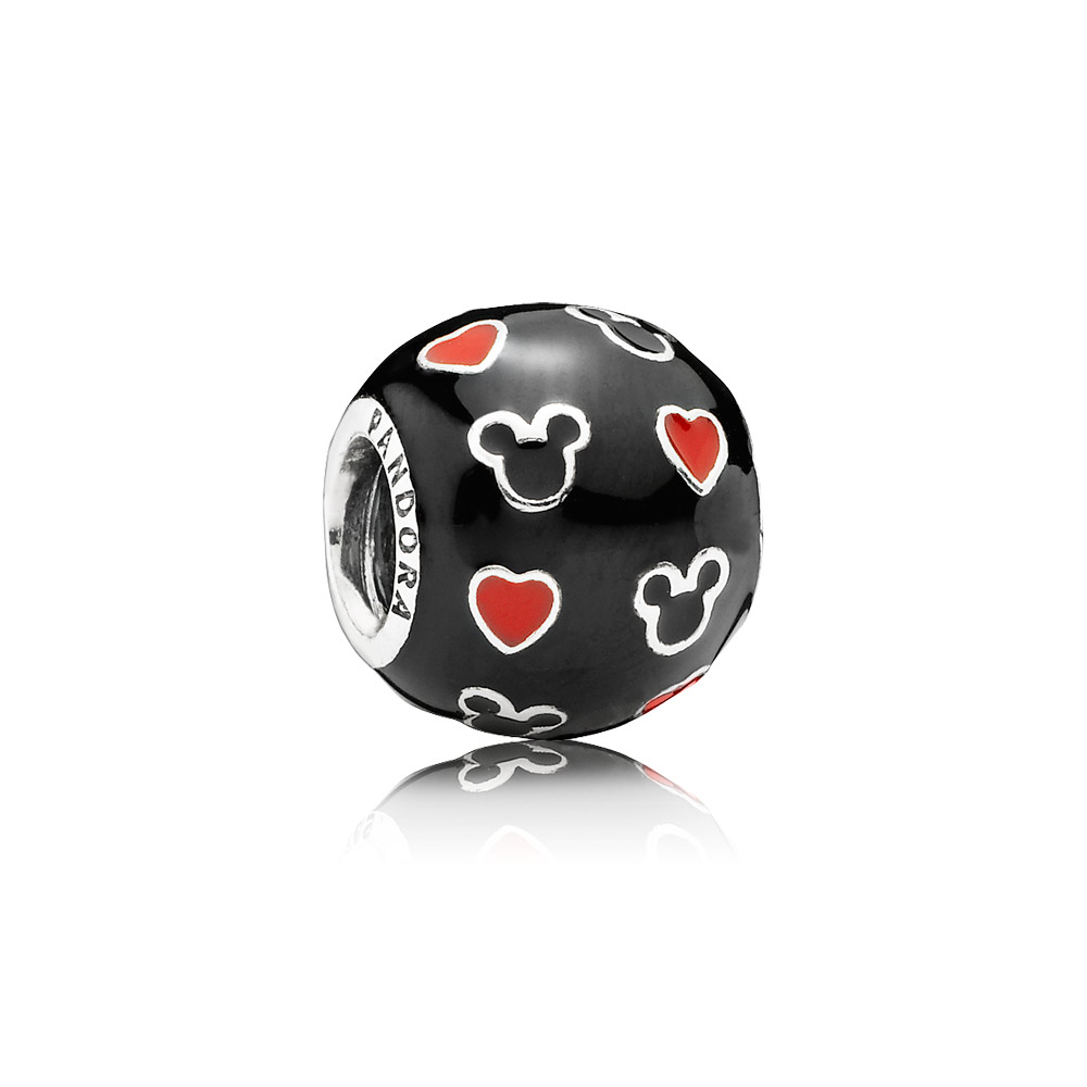 Pandora Zilveren Disney, Mickey & Harten Bedel 791477ENMX Pandora Zilveren Disney, Mickey & Harten Bedel 791477ENMX