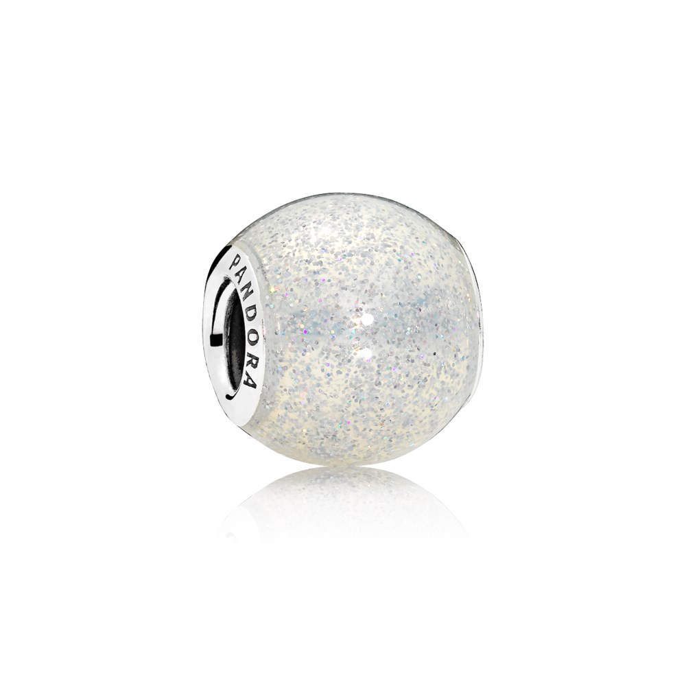 PANDORA Zilveren Glitter Bedel 796327EN144 PANDORA Zilveren Glitter Bedel 796327EN144