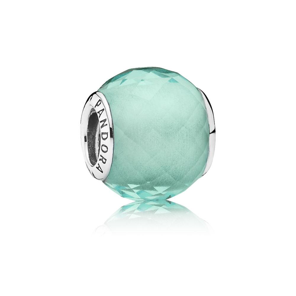 Pandora Zilveren Green Petite Facets Bedel 791499Sgq Pandora Zilveren Green Petite Facets Bedel 791499Sgq