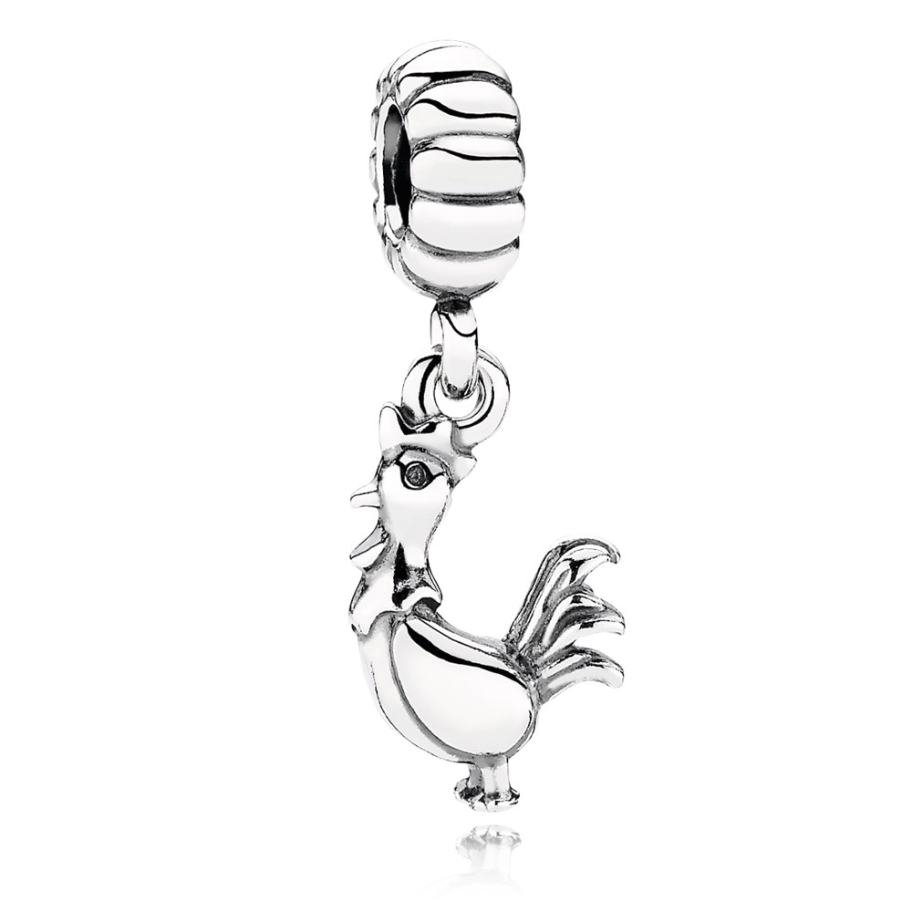 Pandora Zilveren Haan Hangende Bedel 791096 Pandora Zilveren Haan Hangende Bedel 791096