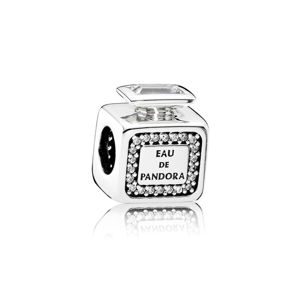 Pandora Zilveren Handtekening Geur Bedel 791889CZ Pandora Zilveren Handtekening Geur Bedel 791889CZ