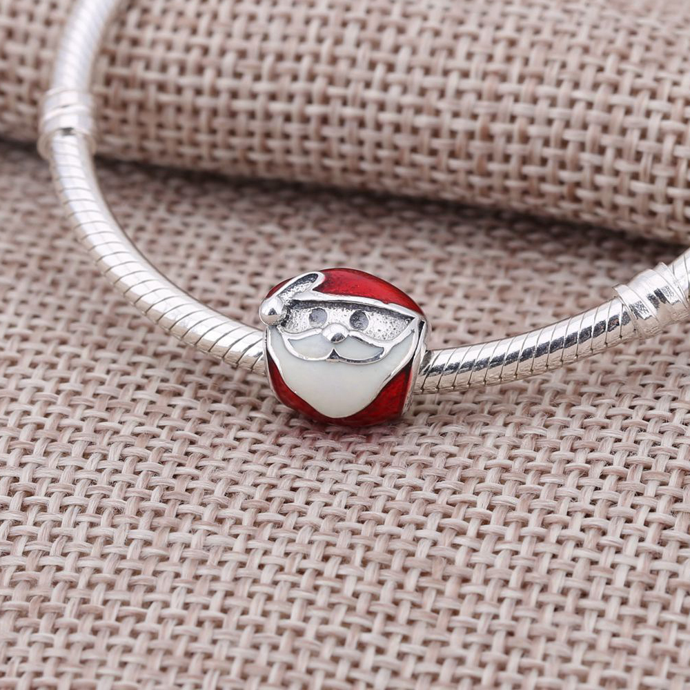 Pandora Zilveren Jolly Vader Kerst Bedel 791405ENMX