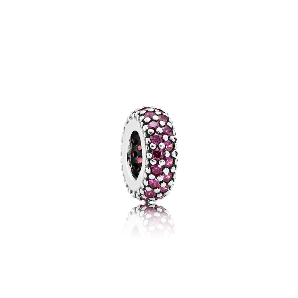 Pandora Zilveren Koninklijke Pavé-Inspiratie Spacer 791359CZr Pandora Zilveren Koninklijke Pavé-Inspiratie Spacer 791359CZr