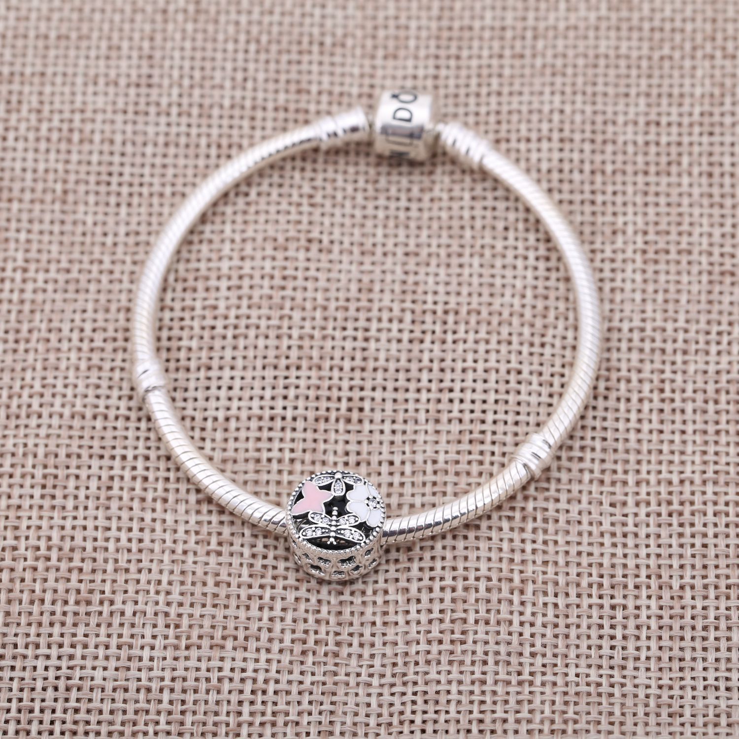 Pandora Zilveren Lente Bedel 791842ENMX