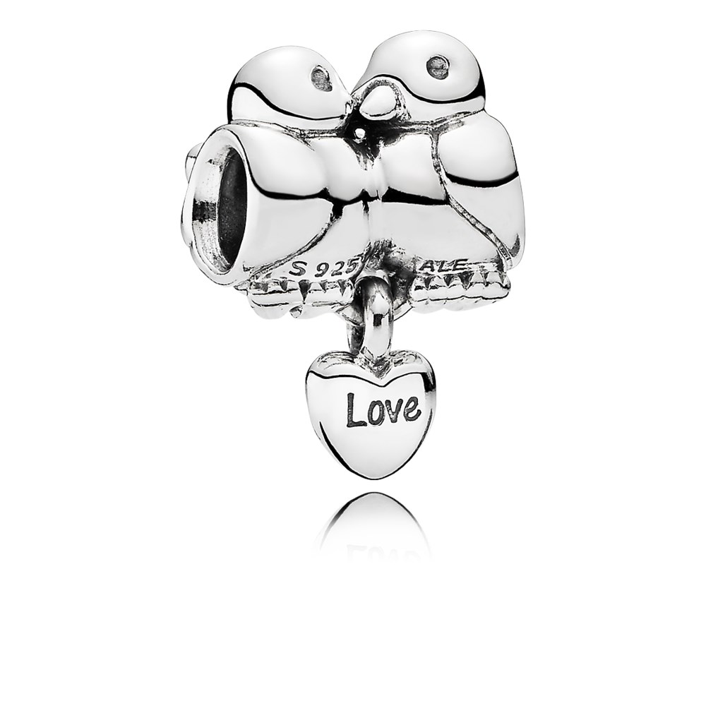Pandora Zilveren Liefde Vogels Bedel 791033 Pandora Zilveren Liefde Vogels Bedel 791033