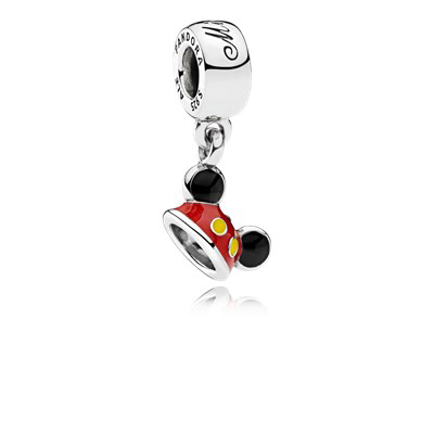 Pandora Zilveren Mickey Oor Hoed Hangende Bedel 792121ENMX Pandora Zilveren Mickey Oor Hoed Hangende Bedel 792121ENMX