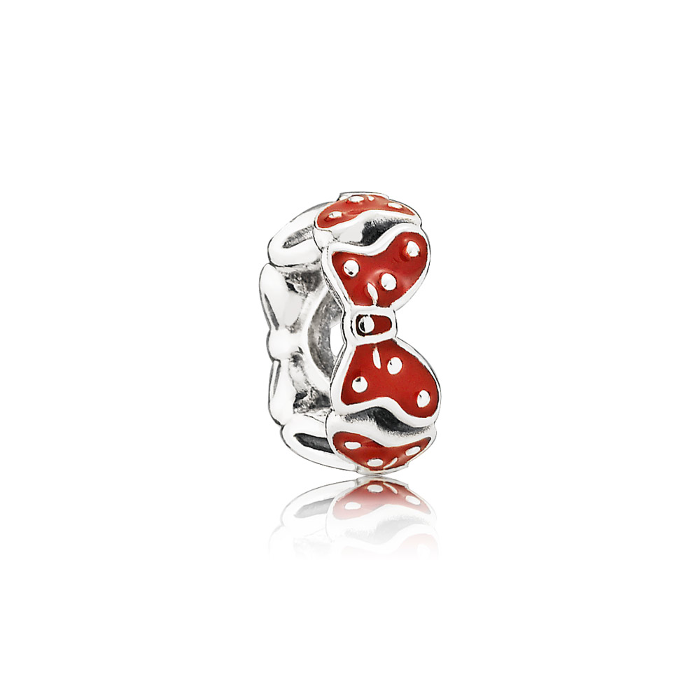 Pandora Zilveren Minnie'S Bogen Spacer 791582En09 Pandora Zilveren Minnie'S Bogen Spacer 791582En09