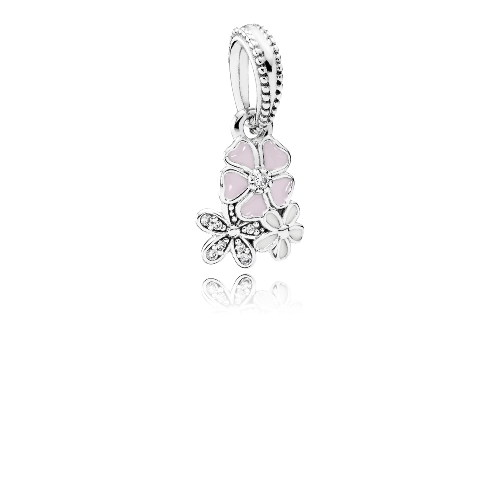 Pandora Zilveren Poëtische Bloei Hangende Bedel 791824ENMX Pandora Zilveren Poëtische Bloei Hangende Bedel 791824ENMX