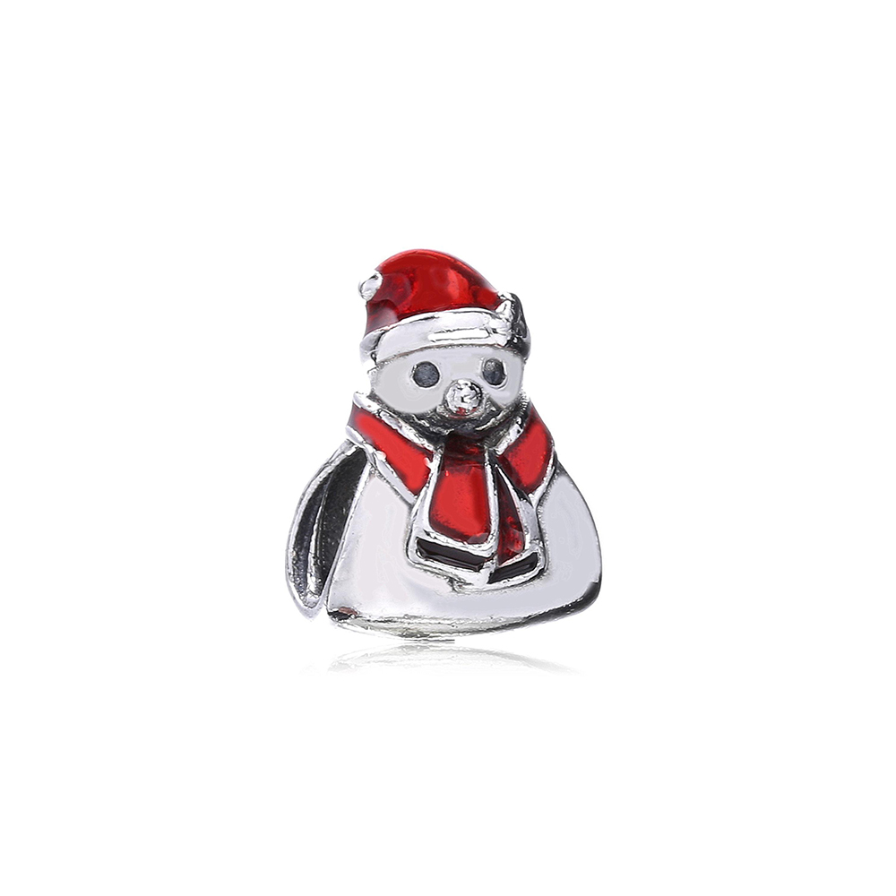 Pandora Zilveren Sneeuwpop Bedel Pd00106-1 Pandora Zilveren Sneeuwpop Bedel Pd00106-1