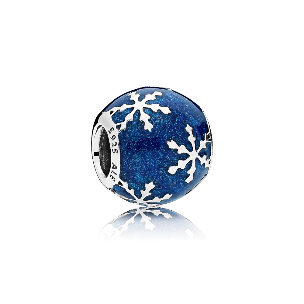 Pandora Zilveren Sneeuwvlok Bedel 796357En63 Pandora Zilveren Sneeuwvlok Bedel 796357En63