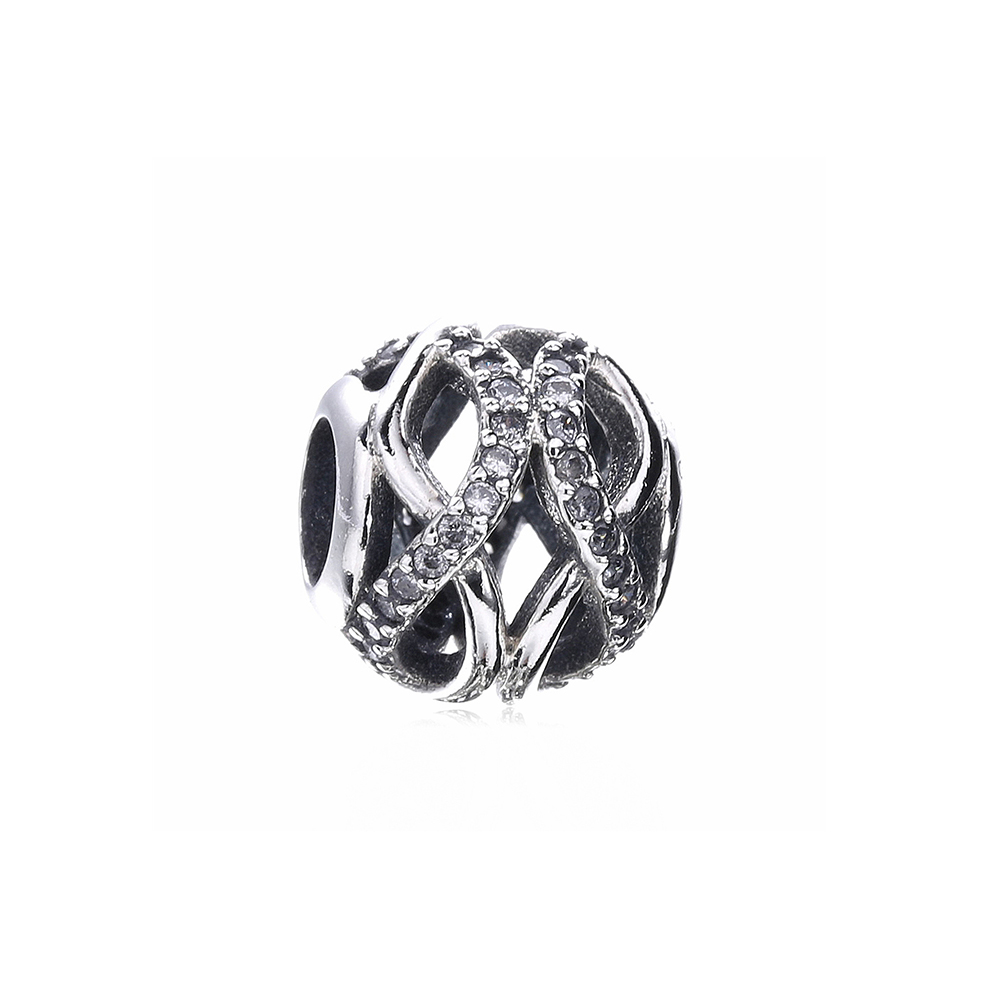 Pandora Zilveren Sprankelende Galaxy Openwork Bedel 791388CZa Pandora Zilveren Sprankelende Galaxy Openwork Bedel 791388CZa