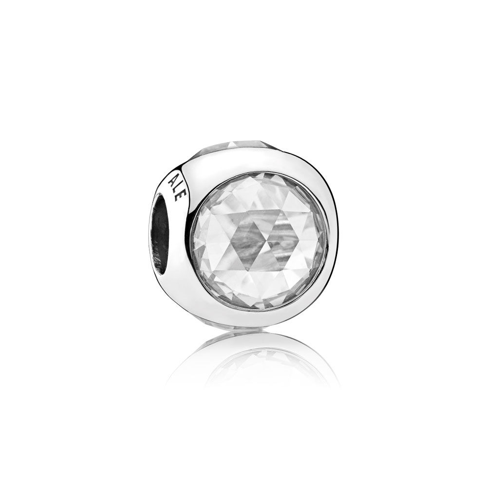Pandora Zilveren Stralende Druppel Bedel 792095CZ Pandora Zilveren Stralende Druppel Bedel 792095CZ