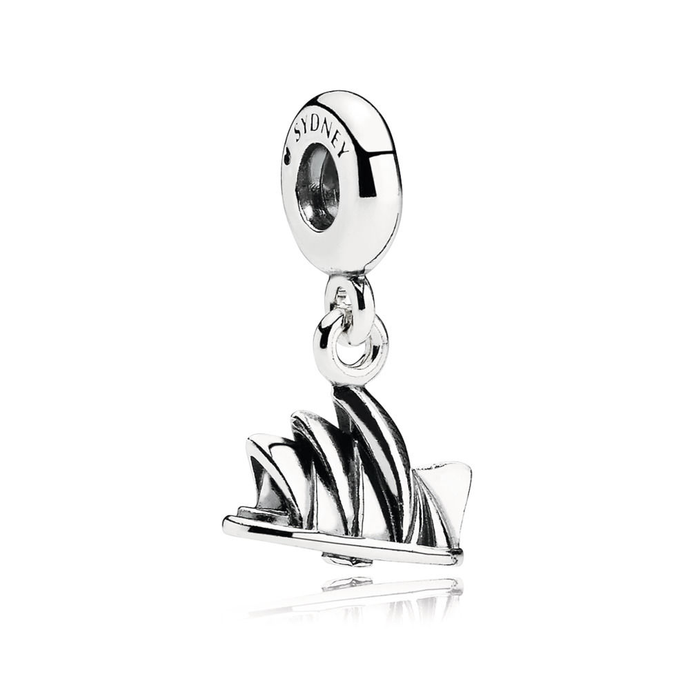 Pandora Zilveren Sydney Opera House® Hangende Bedel 791175 Pandora Zilveren Sydney Opera House® Hangende Bedel 791175