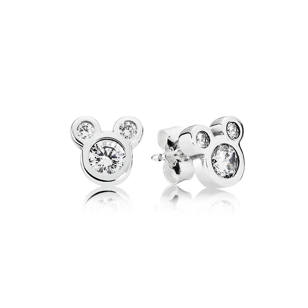 Pandora Zilveren Disney, Mickey Oorbellen 290577CZ Pandora Zilveren Disney, Mickey Oorbellen 290577CZ