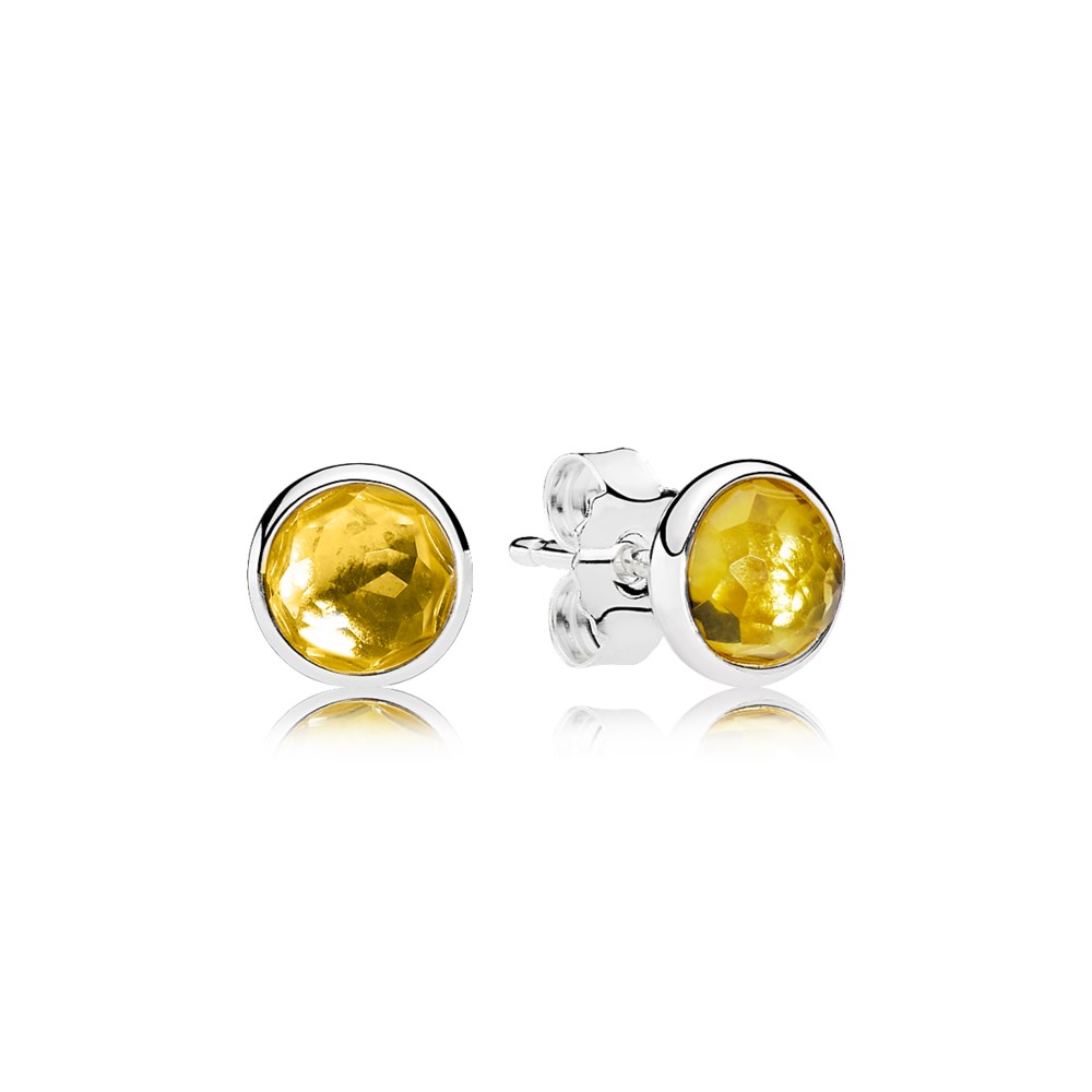 Pandora Zilveren November Druppels Oorbellen 290738Ci Pandora Zilveren November Druppels Oorbellen 290738Ci