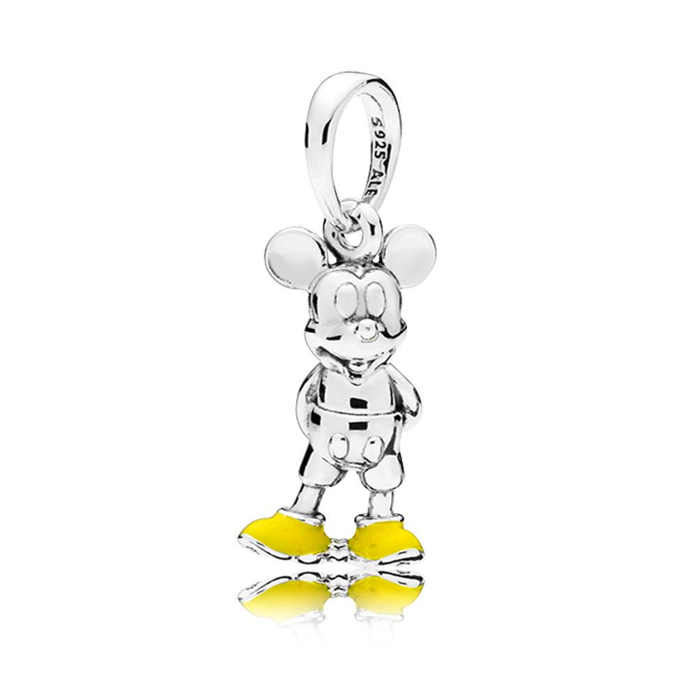 Pandora Zilveren Disney, Klassieke Mickey Hanger 397394En06 Pandora Zilveren Disney, Klassieke Mickey Hanger 397394En06
