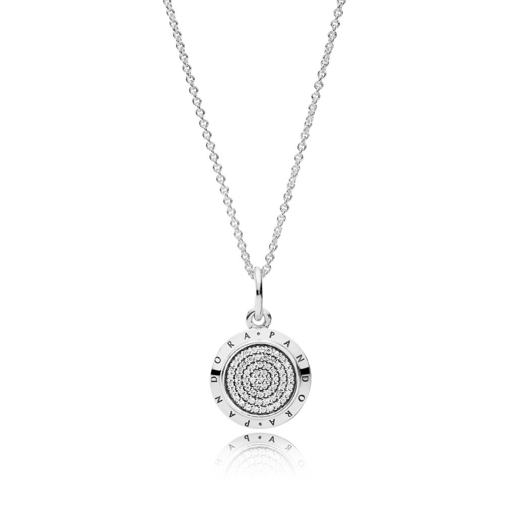 Pandora Zilveren Handtekening Ketting 390375CZ-70 Pandora Zilveren Handtekening Ketting 390375CZ-70