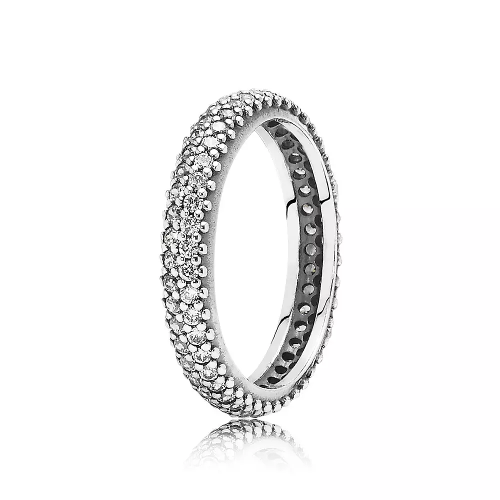 PANDORA Glinsterende Gedraaide Ring 190909CZ