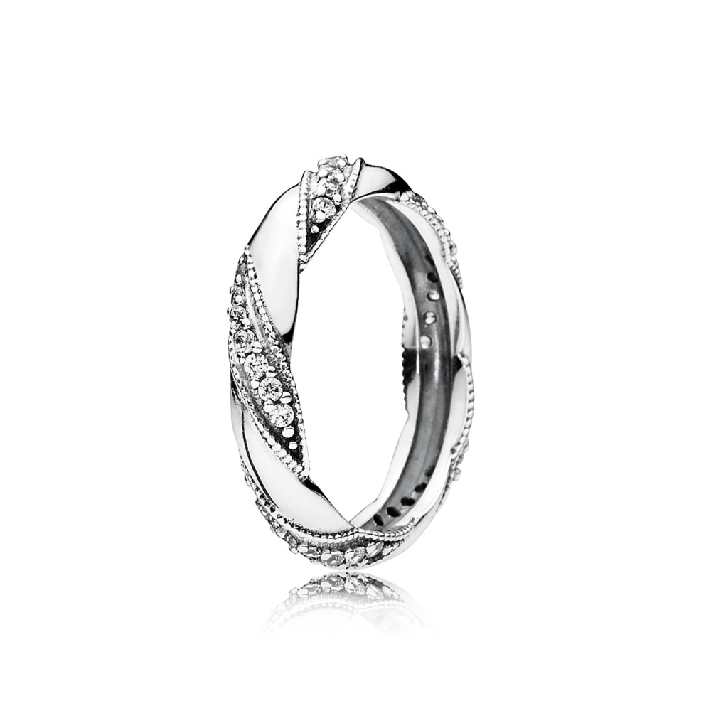 PANDORA Ribbon Of Love Ring - 190981CZ PANDORA Ribbon Of Love Ring - 190981CZ