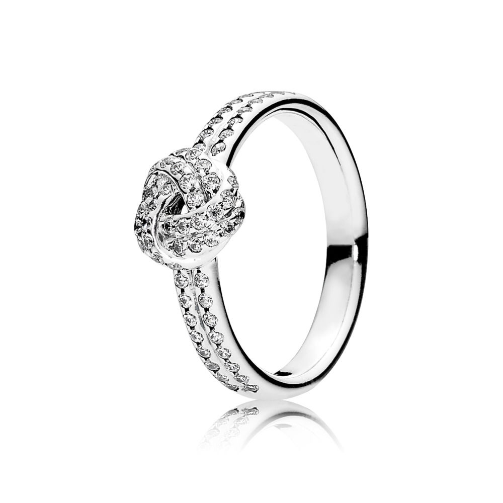 PANDORA Ring Sprankelende Liefdesknoop 190997CZ PANDORA Ring Sprankelende Liefdesknoop 190997CZ