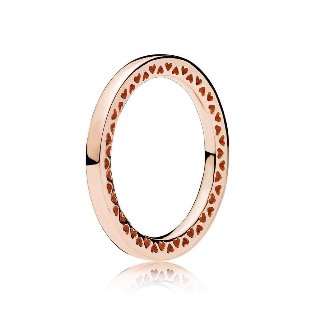 Pandora Rose Klassieke Harten Ring 186237 Pandora Rose Klassieke Harten Ring 186237