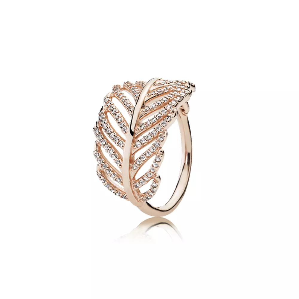 Pandora Rose Licht Als Een Veer Ring 180886CZ