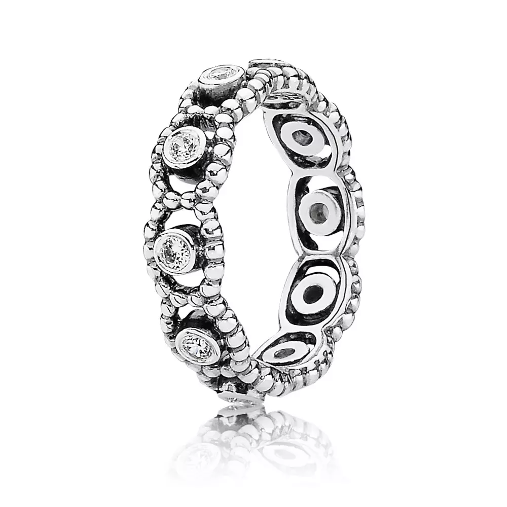 PANDORA Silver Ring With Cubic Zirconia - 190881CZ