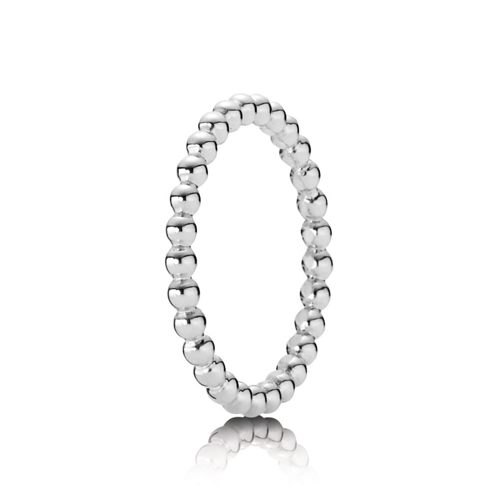 PANDORA Stapelring Met Bolletjes 190615 PANDORA Stapelring Met Bolletjes 190615