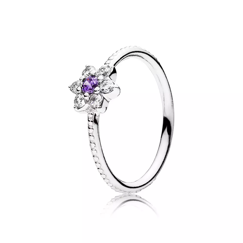 Pandora Zilveren Vergeet Me Niet Ring 190990ACZ