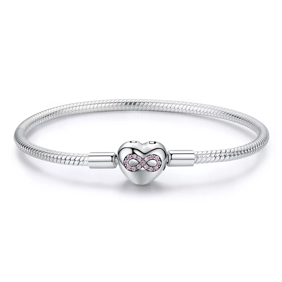 Pandora Style Hart van de eeuwigheid Armband - SCB142