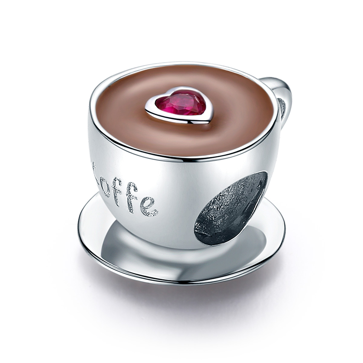 Pandora Style Koffie in de middag Bedel - SCC1286 Pandora Style Koffie in de middag Bedel - SCC1286