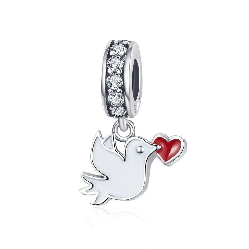 Pandora Style Liefs Daisy Hangende Bedel - SCC1227 Pandora Style Liefs Daisy Hangende Bedel - SCC1227