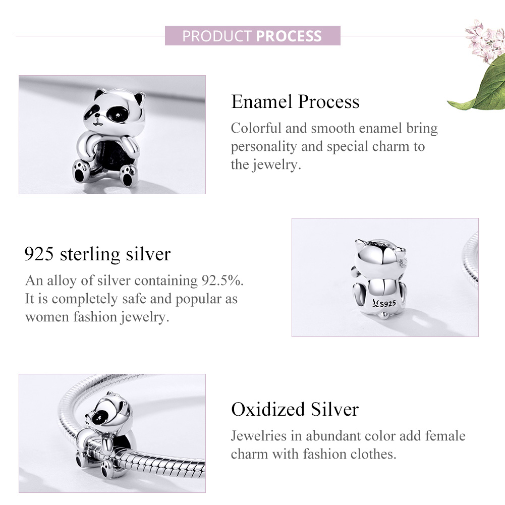 Pandora Style Panda Bedel - SCC1175