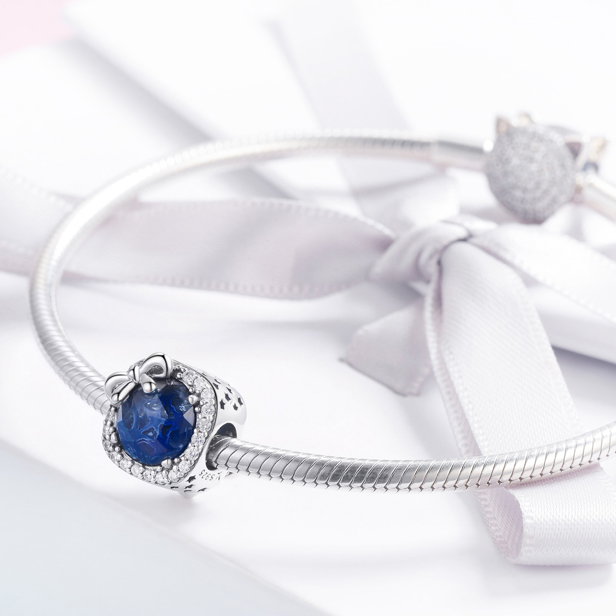 Pandora Style Saffier Bedel - SCC1058