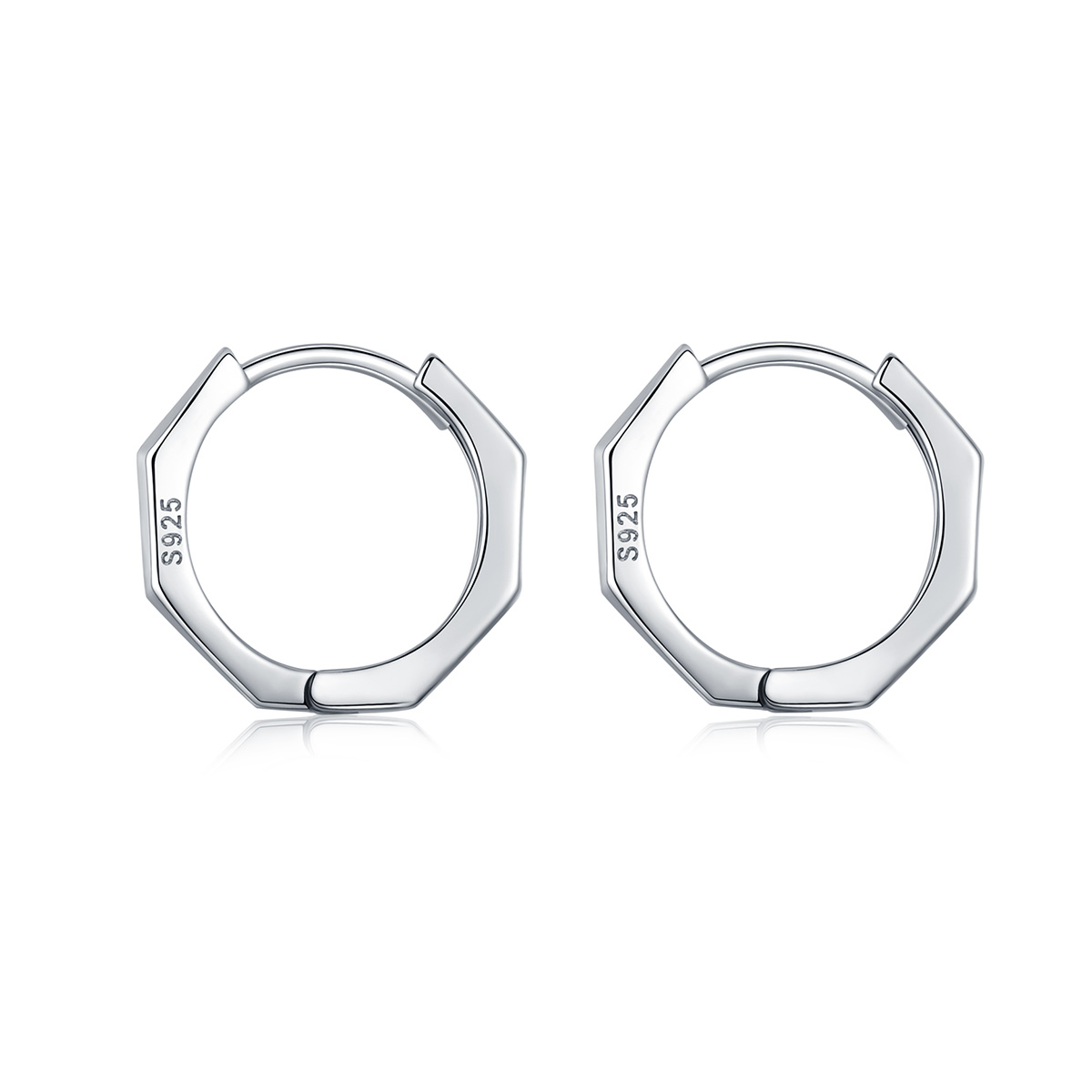 Pandora Style Eenvoudige oorbellen Oorringen - SCE622 Pandora Style Eenvoudige oorbellen Oorringen - SCE622