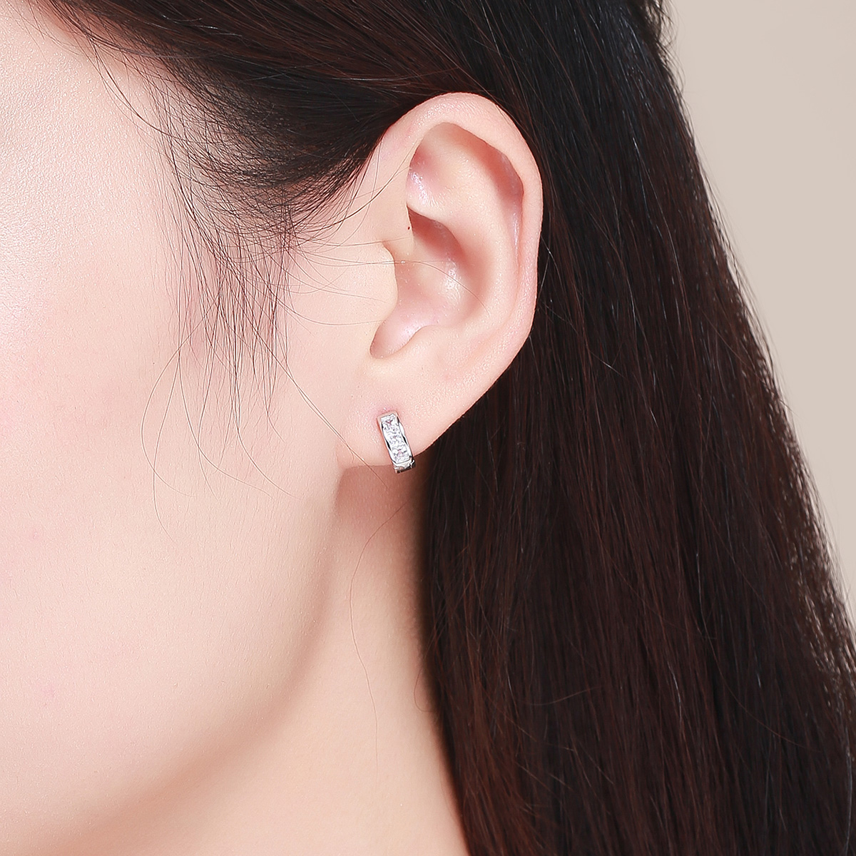 Pandora Style Glanzend Meisje Oorringen - SCE515