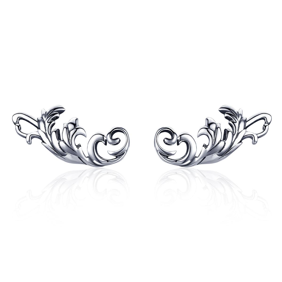 Pandora Style Retro Europese bloem Oorknopjes - SCE580 Pandora Style Retro Europese bloem Oorknopjes - SCE580
