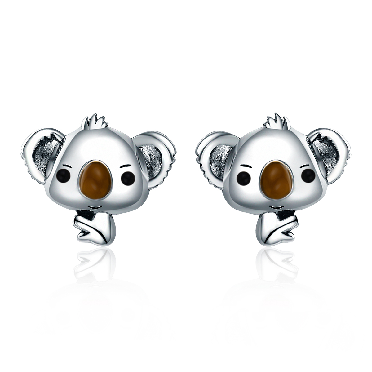 Pandora Style Schattige kat Oorknopjes - SCE381 Pandora Style Schattige kat Oorknopjes - SCE381