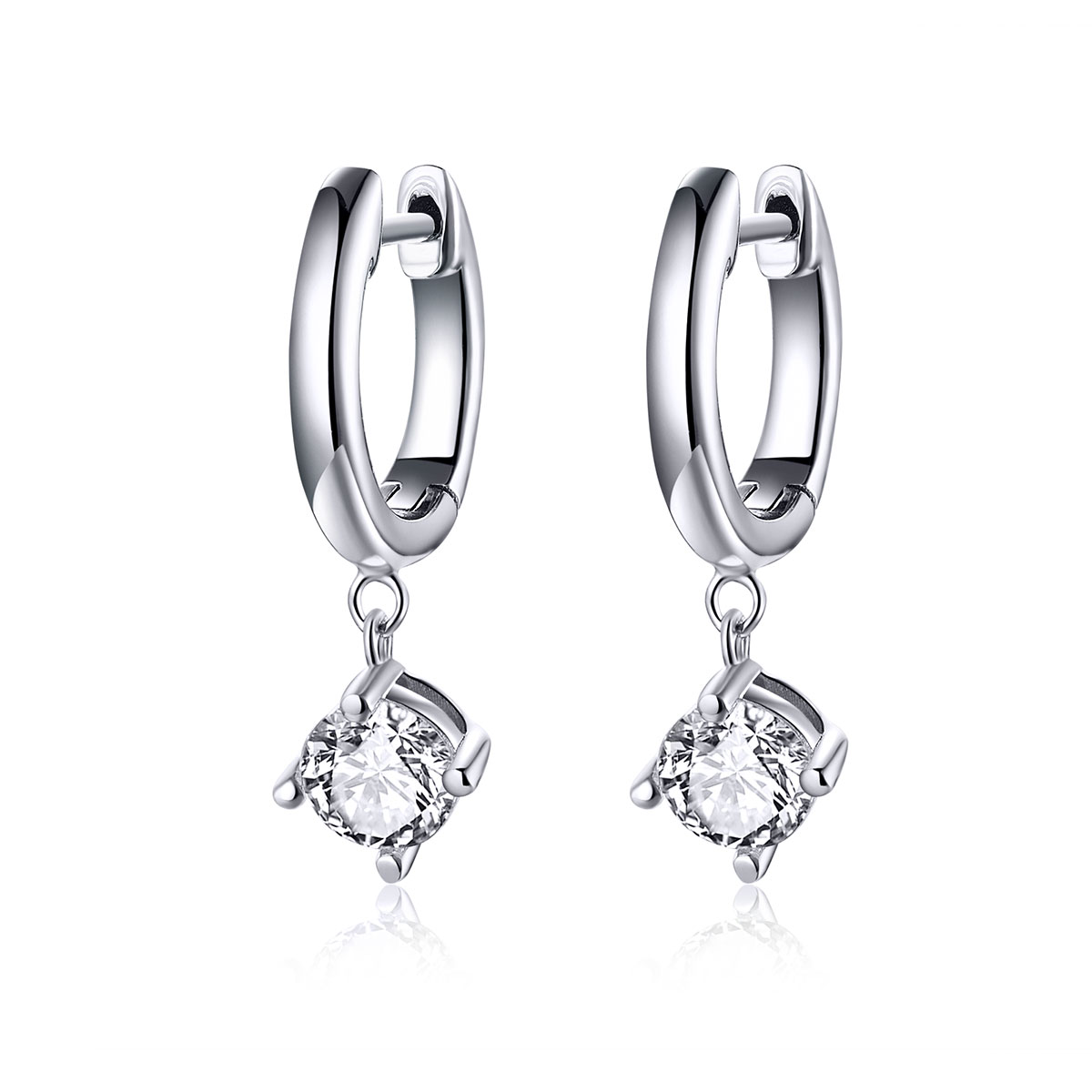 Pandora Style Verloofde Oorhangers - SCE553 Pandora Style Verloofde Oorhangers - SCE553