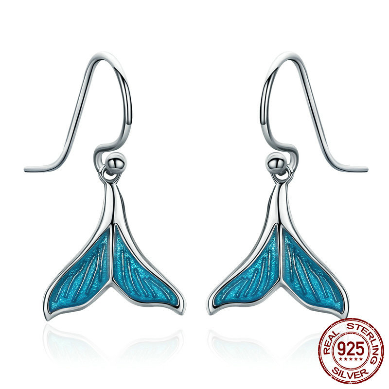 Pandora Style Visstaart Oorhangers - SCE065 Pandora Style Visstaart Oorhangers - SCE065