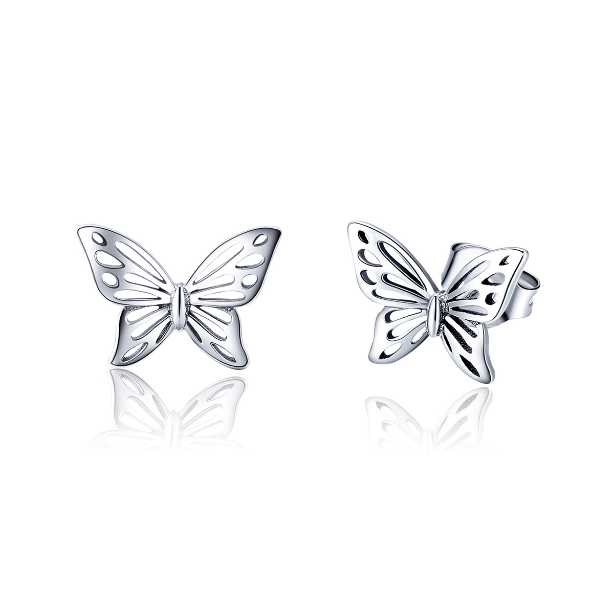 Pandora Style vlinder droom Oorknopjes - SCE452 Pandora Style vlinder droom Oorknopjes - SCE452