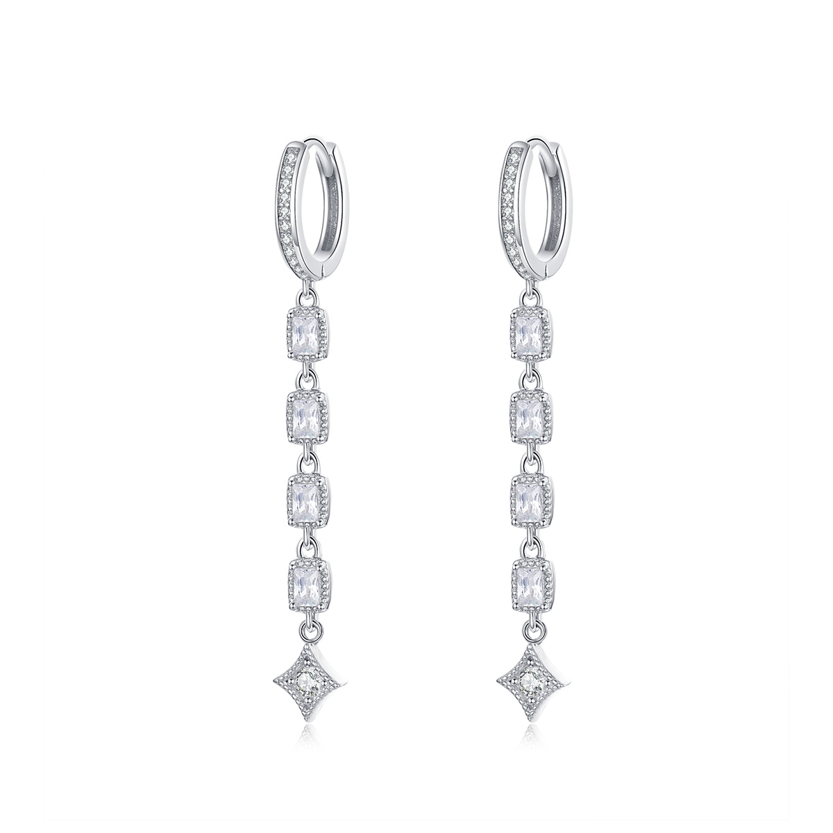 Pandora Style Ziron Liefde Oorhangers - SCE583 Pandora Style Ziron Liefde Oorhangers - SCE583