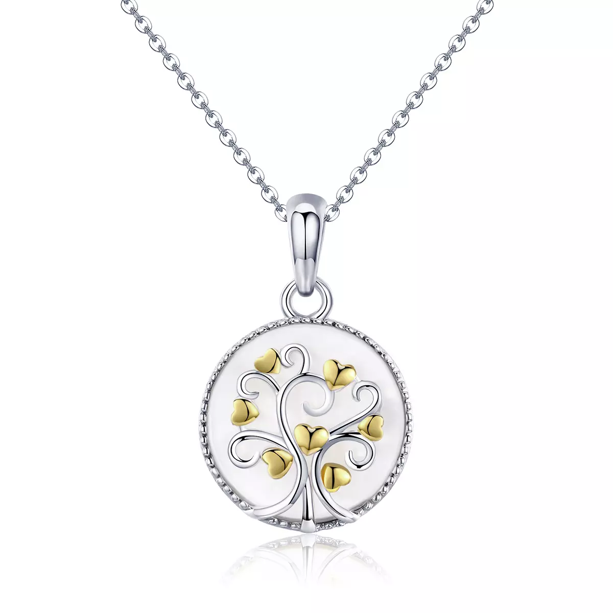 Pandora Style Boom van leven Chain Ketting - SCN296