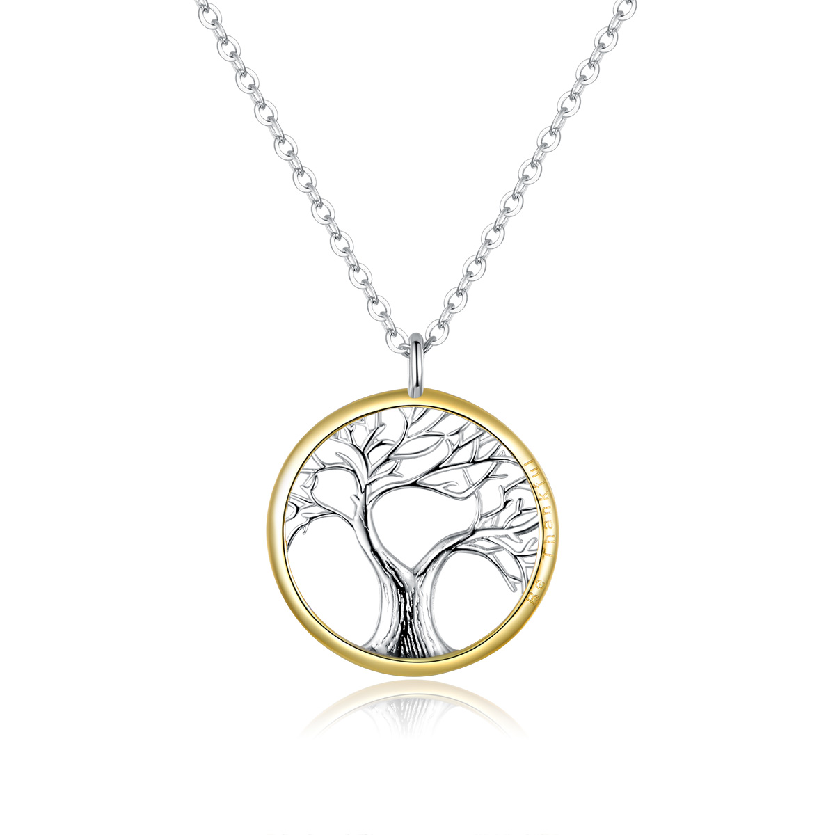 Pandora Style Boom van leven Chain Ketting - SCN367 Pandora Style Boom van leven Chain Ketting - SCN367