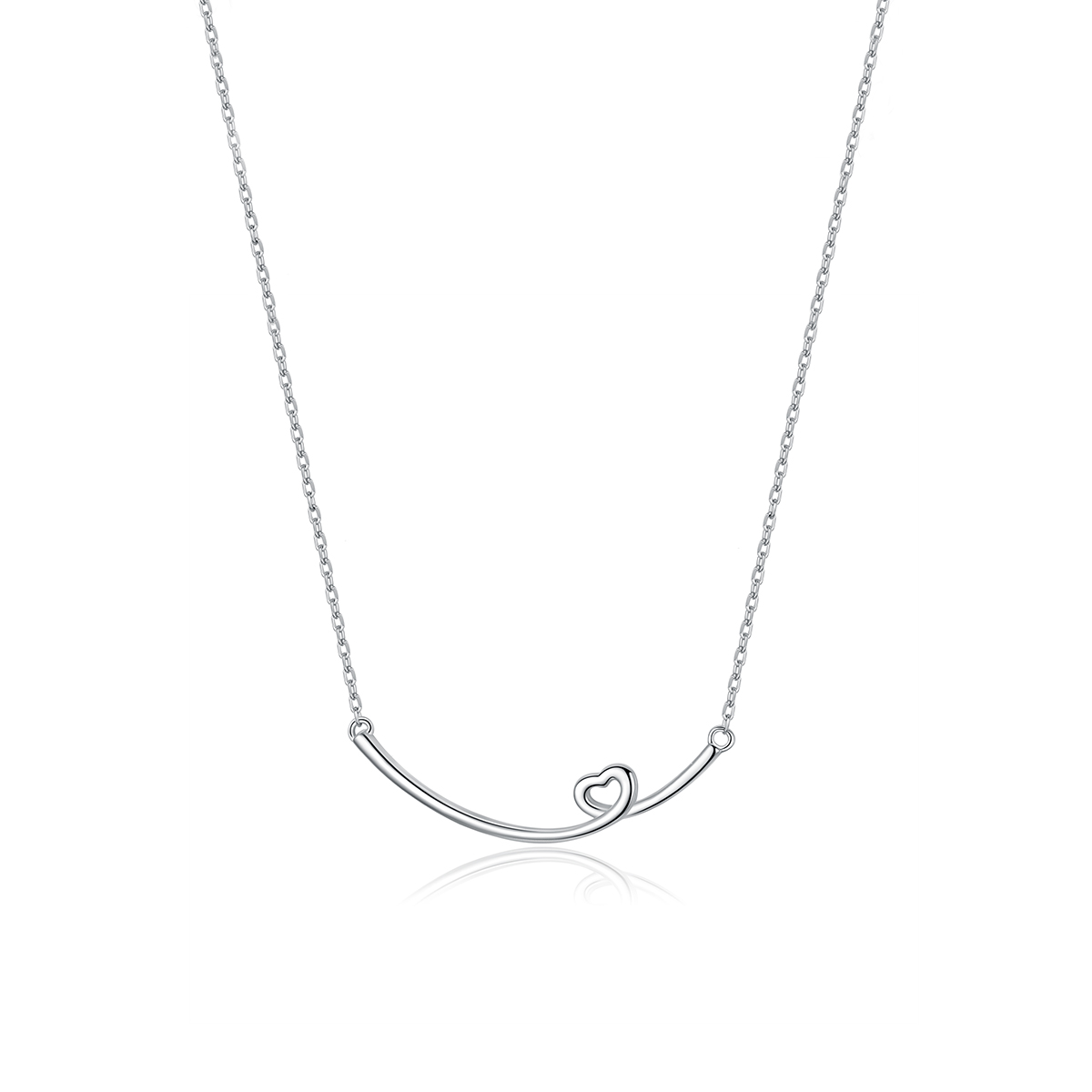 Pandora Style Gelukkige glimlach Chain Ketting - SCN381 Pandora Style Gelukkige glimlach Chain Ketting - SCN381