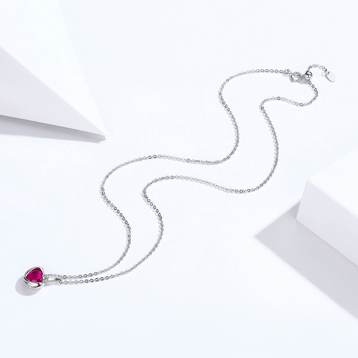 Pandora Style Guardian Hearts Chain Ketting - SCN341