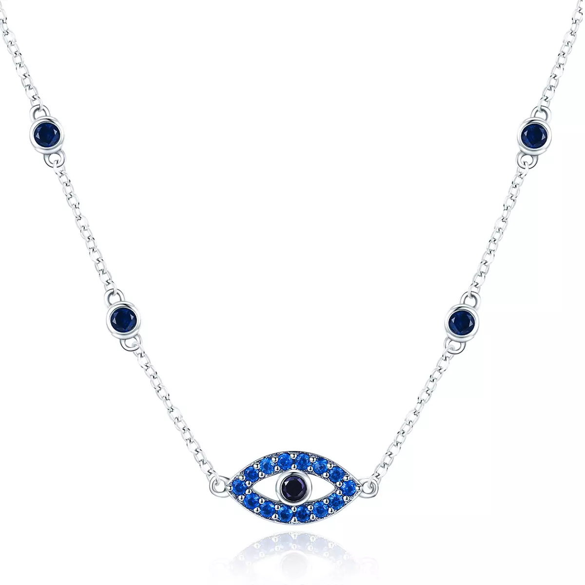 Pandora Style Magisch oog Chain Ketting - SCN300